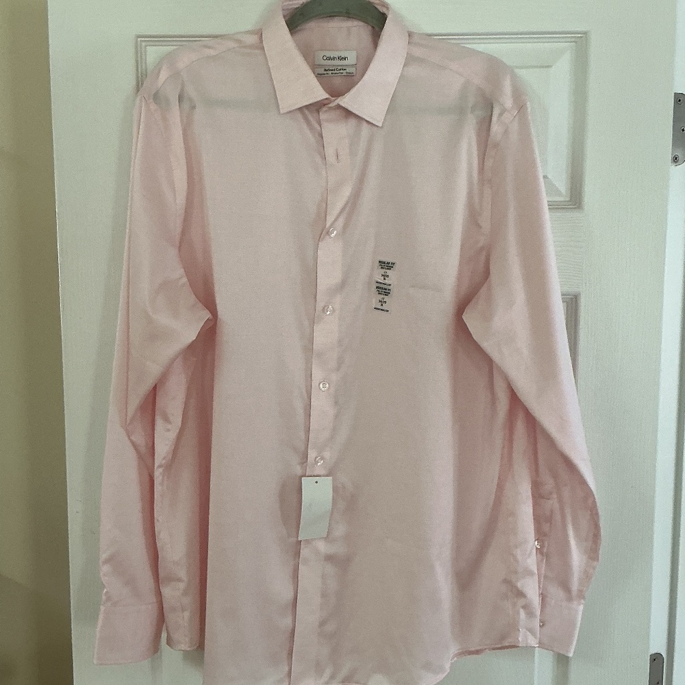 Calvin Klein Refined Cotton Dress Shirt